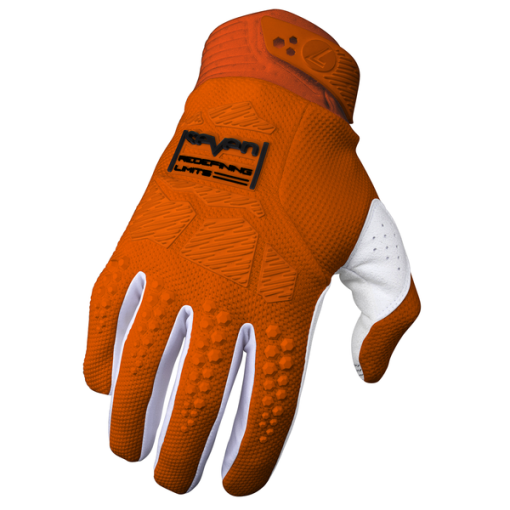 2024 Seven MX Rival Ascent Orange Motocross Gloves