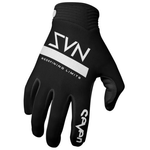 2024 Seven MX Zero Black Contour Motocross Glove 