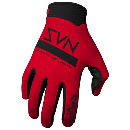 2024 Seven MX Zero Flo Red Contour Motocross Glove 