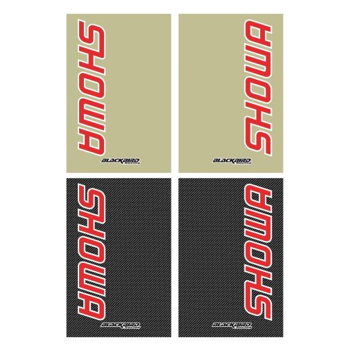 Showa Upper Fork Sticker for Motocross Bikes