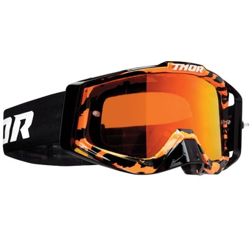 Thor MX Sniper Pro Rampant Motocross Goggles Black Orange