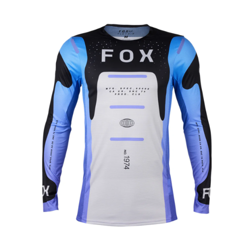 2024 Fox Flexair Magnetic Motocross Jersey (Black/Purple)