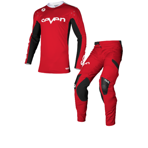 2024 Seven MX 24.1 Rival Staple Red Motocross Gear 