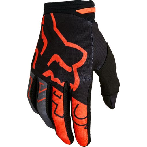 2022 Fox Youth 180 SKEW Motocross Gloves (Steel Gray)