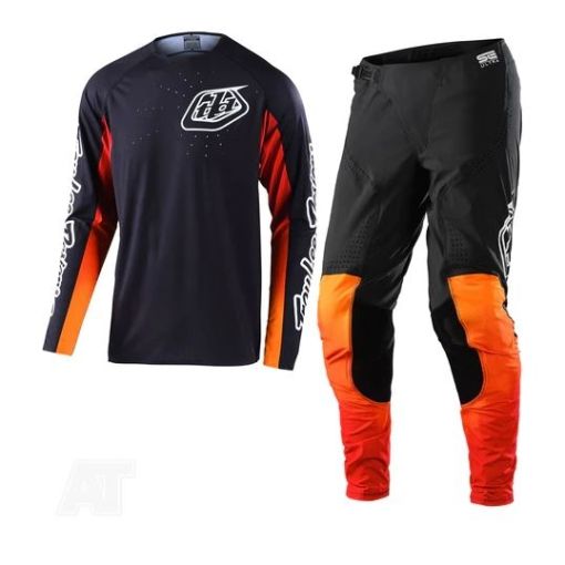 2022 //SPRING Troy Lee Designs TLD SE ULTRA Motocross Gear STREAMLINE Black