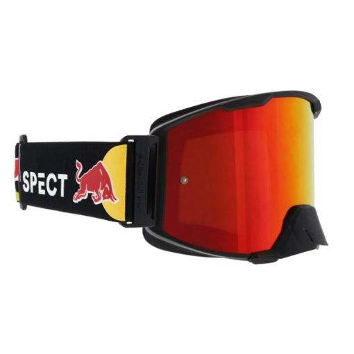 RED BULL SPECT Goggles Strive Black - Red Mirror Double Lens