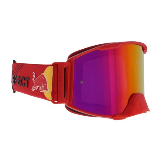 RED BULL SPECT Goggles Strive Red - Purple/Red Mirror Double Lens