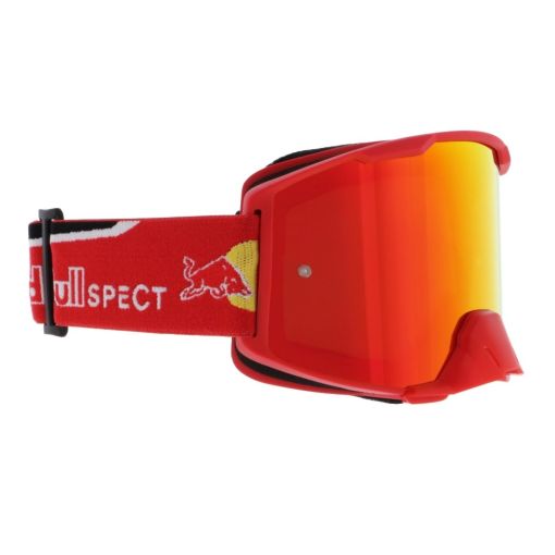 RED BULL SPECT Goggles Strive Red -- Red Mirror Single Lens