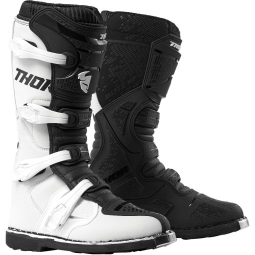2023  Thor Motocross Boot Blitz XP White/Black