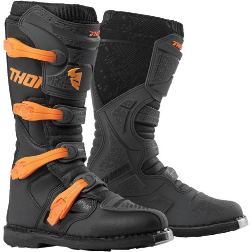 2023 Thor Motocross Boot Blitz XP Charcoal/Orange