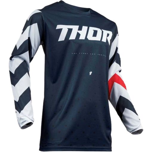 Thor MX Pulse Stunner Motocross Jersey Midnight White XL  ONLY