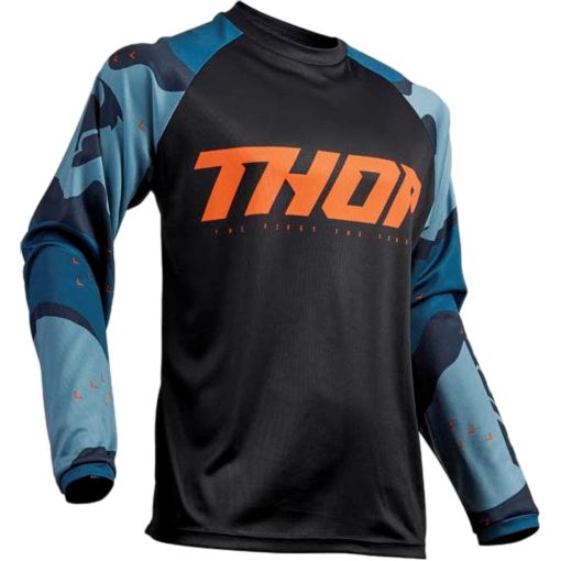 Thor Sector CAMO Motocross Jersey BLUE