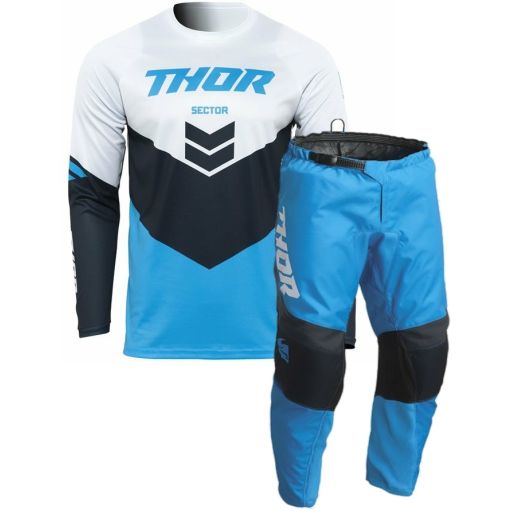 2022// Thor Sector CHEV Youth Kids Motocross Gear BLUE MIDNIGHT