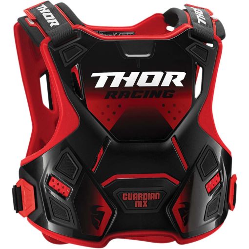 2023 Thor Motocross Guardian Chest Guard MX (No Arms) Red/Black