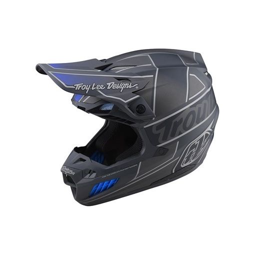 FALL 22 Troy Lee Designs TLD Motocross SE5 ECE Composite Helmet (Team Gray)