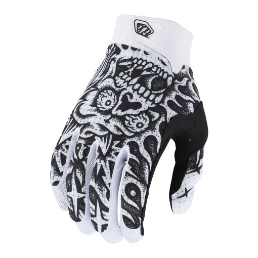 SPRING 22 TLD Motocross Air Glove Skull Demon White / Black