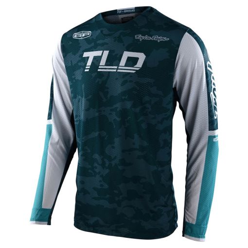 SPRING\22 Troy Lee Designs TLD Motocross GP Air Jersey Veloce Camo Marine