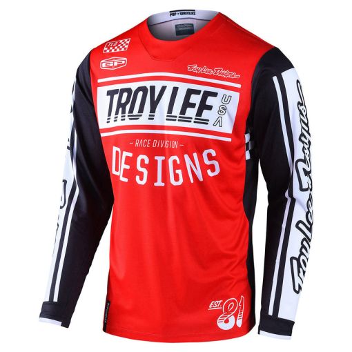 FALL 22\Troy Lee Designs TLD Motocross GP Jersey (Race 81 Red)