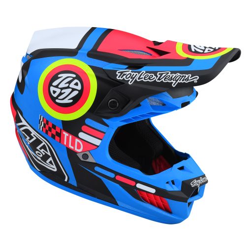 SPRING 22 Troy Lee Designs TLD Motocross SE5 ECE Composite Helmet Drop In Black