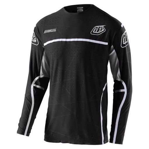 SPRING/ 22 Troy Lee Designs TLD Motocross SE Ultra Jersey Lines Black / White