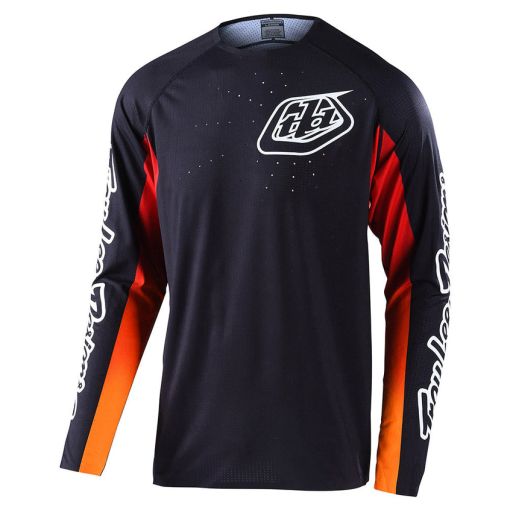 SPRING 22 Troy Lee Designs TLD Motocross SE Ultra Jersey Streamline Black