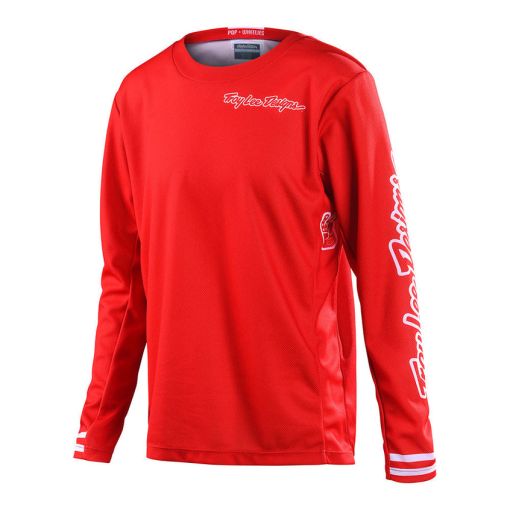 FALL 22 \ Troy Lee Designs TLD Motocross Youth GP Jersey (Mono Red)