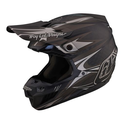 2023 Troy Lee Designs TLD Motocross SE5 ECE Carbon Helmet MIPS (Inferno Black)