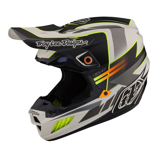 2024 Troy Lee Designs TLD Motocross SE5 ECE Composite Helmet MIPS (Saber Fog)