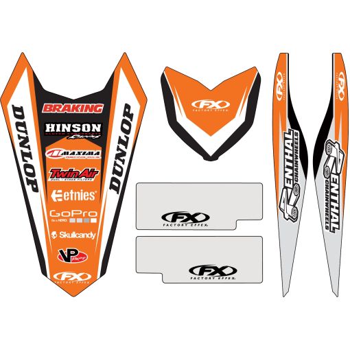 Accessory Trim Kit for KTM Motocross Bikes