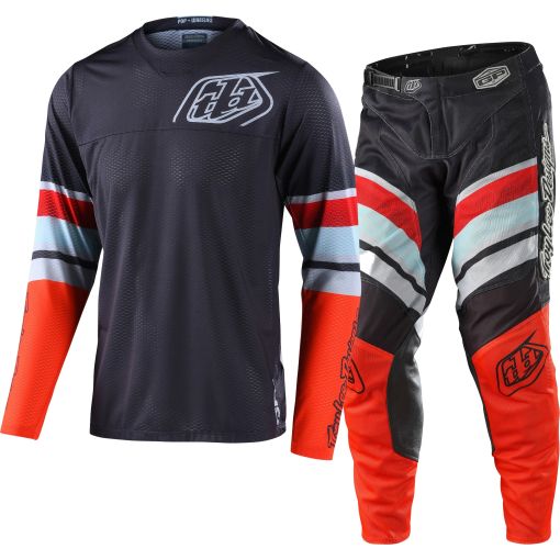 2022/  SPRING Troy Lee Designs TLD WARPED GP AIR Motocross Gear Charcoal Orange