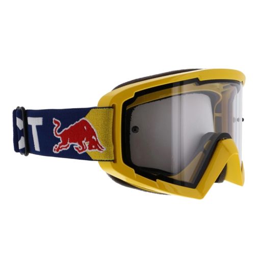 RED BULL SPECT Goggles Whip Yellow - Clear Single Lens