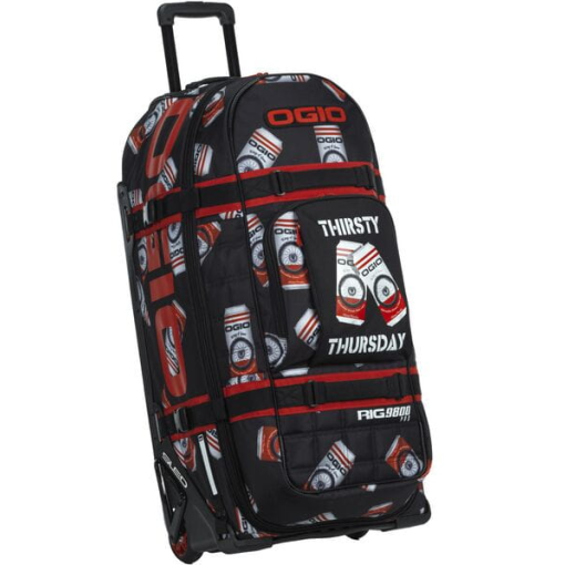 Ogio 9800 PRO Moto GearBag Thirsty Thursday with Boot Bag