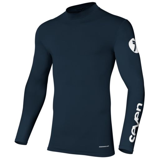 2024 Seven MX Zero Navy Youth Compression Jersey