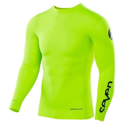 2024 Seven 22.1 MX  Zero Flo Yellow Youth Compression Jersey