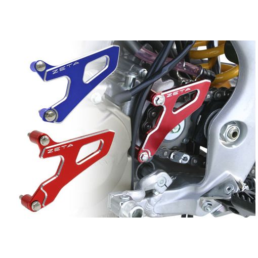 Zeta Anodised Front Sprocket Guard Drive Cover for Motocross Bikes